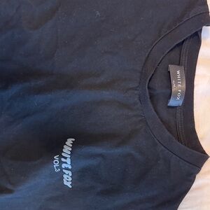 White Fox Boutique Black Tee